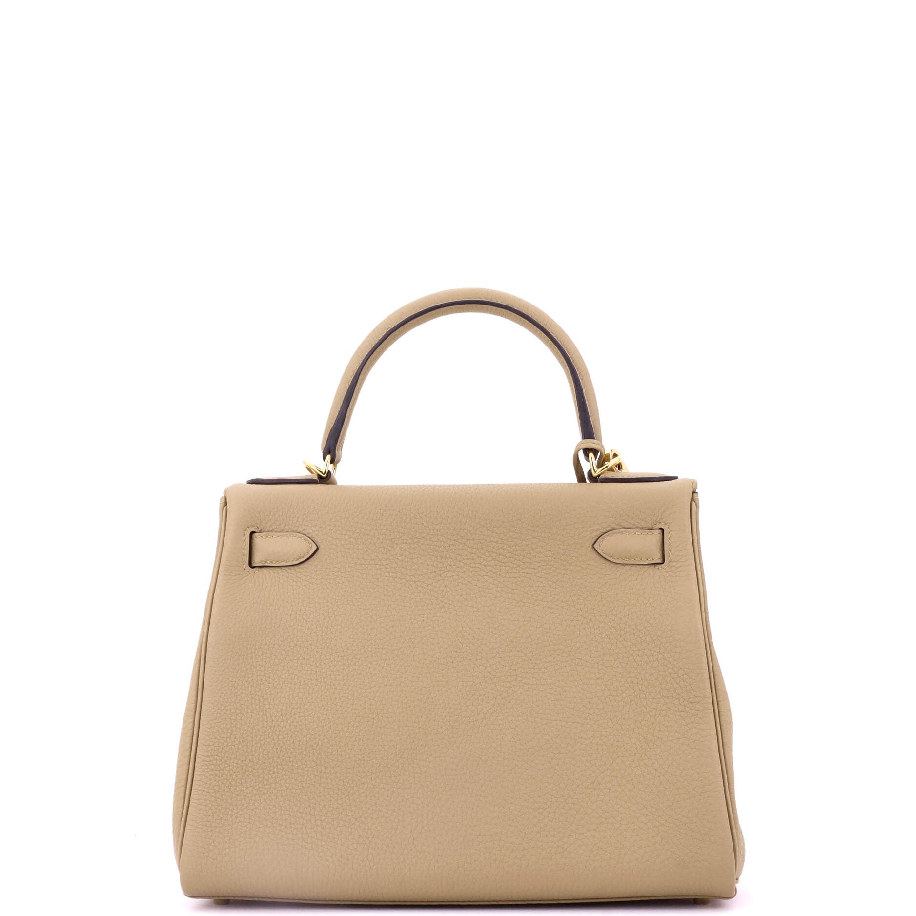 Kelly Handbag Light Togo with Gold Hardware 28