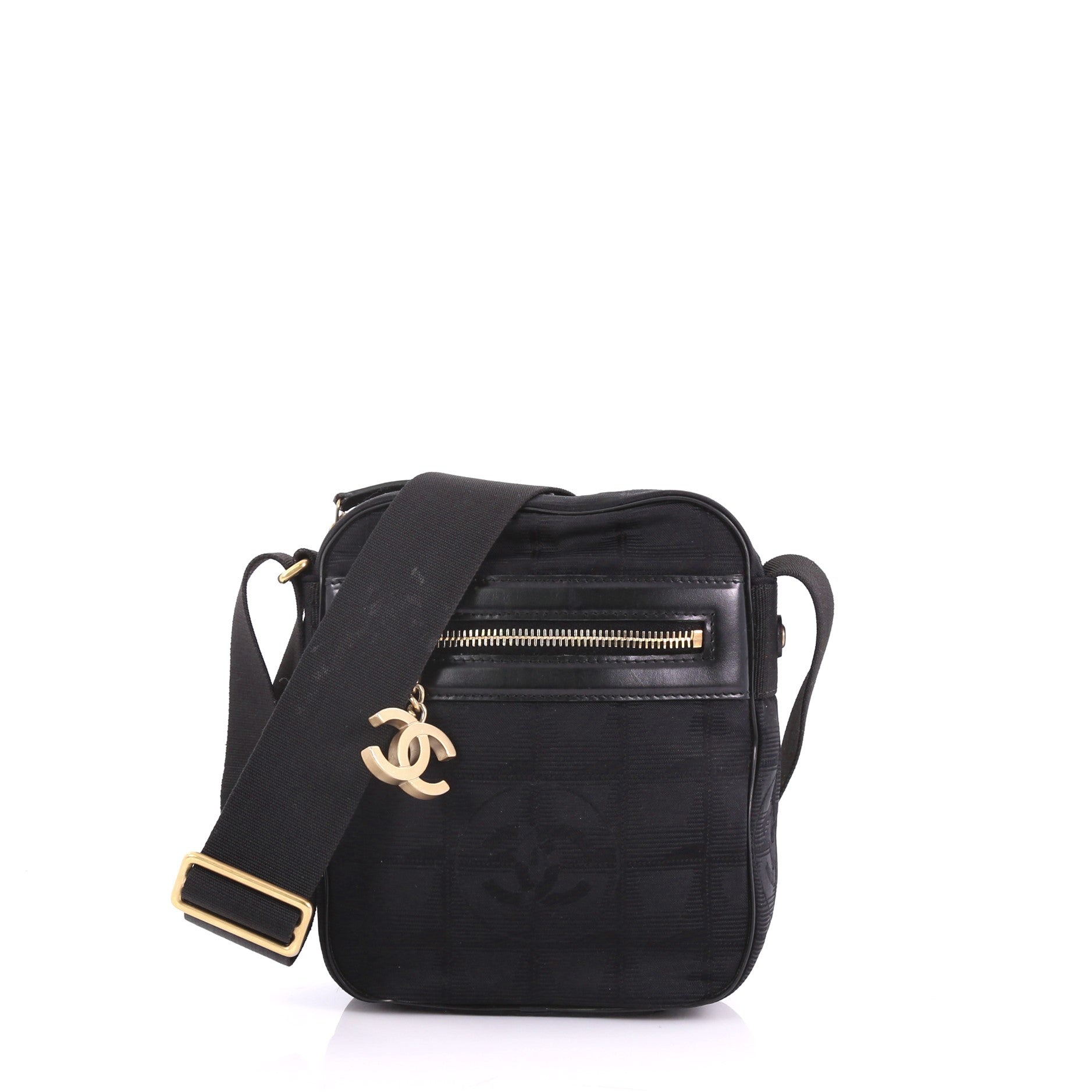 Travel Line Crossbody Bag Nylon Mini