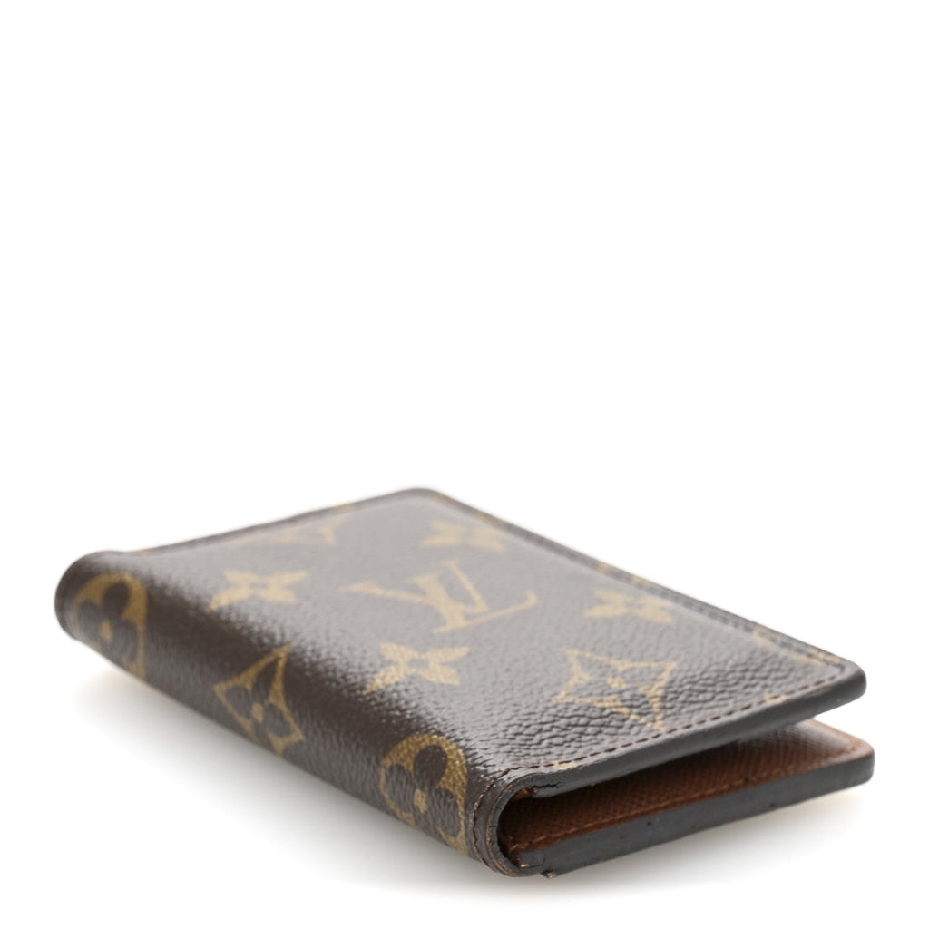 Monogram Pocket Organizer  Holder NM