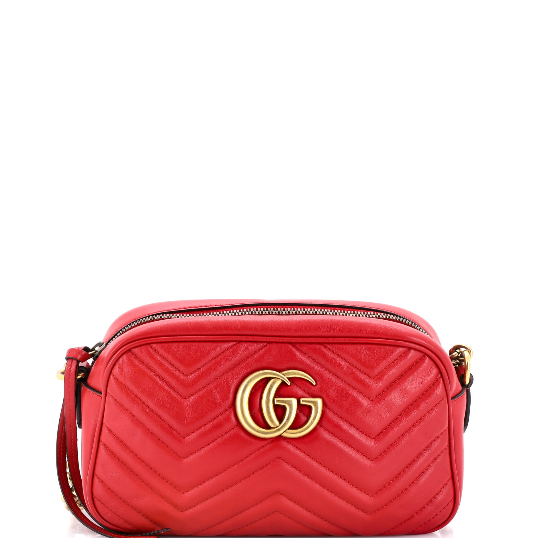 GG Marmont Shoulder Bag Matelasse Leather Small