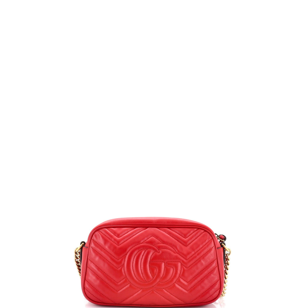GG Marmont Shoulder Bag Matelasse Leather Small