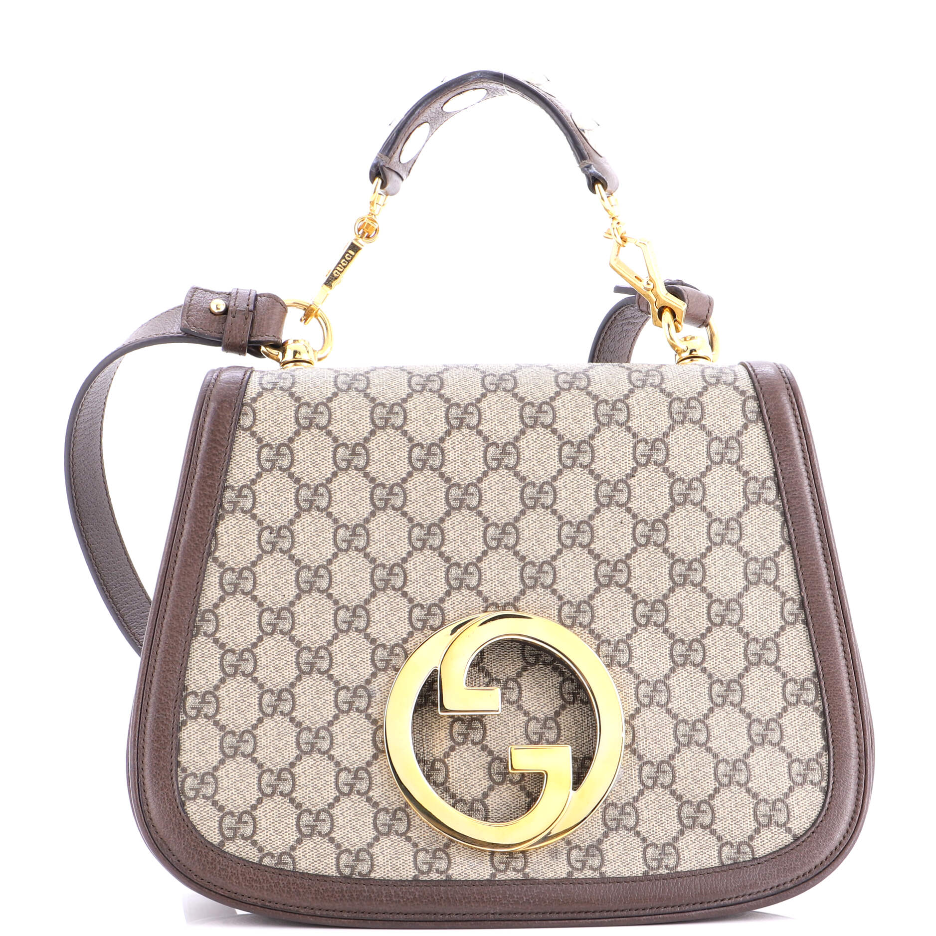 Blondie NM Top Handle Bag GG Coated Canvas Medium