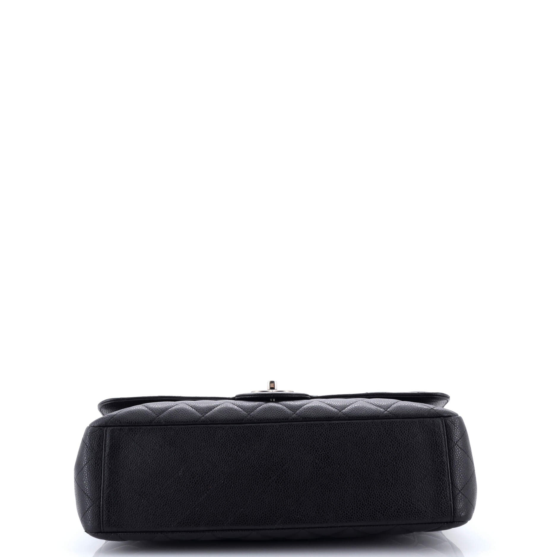 Classic Double Flap Bag Quilted Caviar Maxi