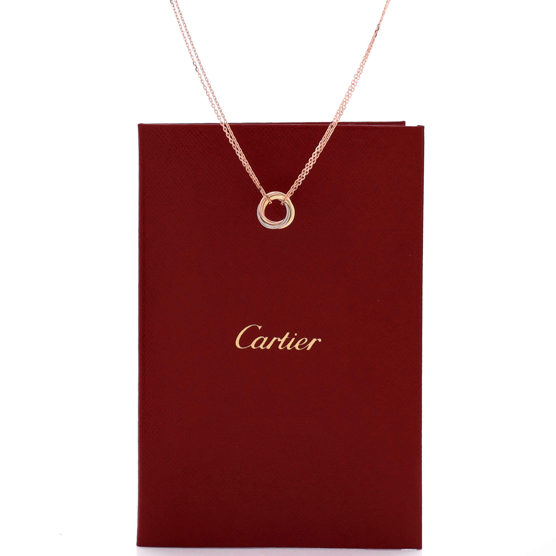 Trinity Choker Necklace 18K Tricolor Gold