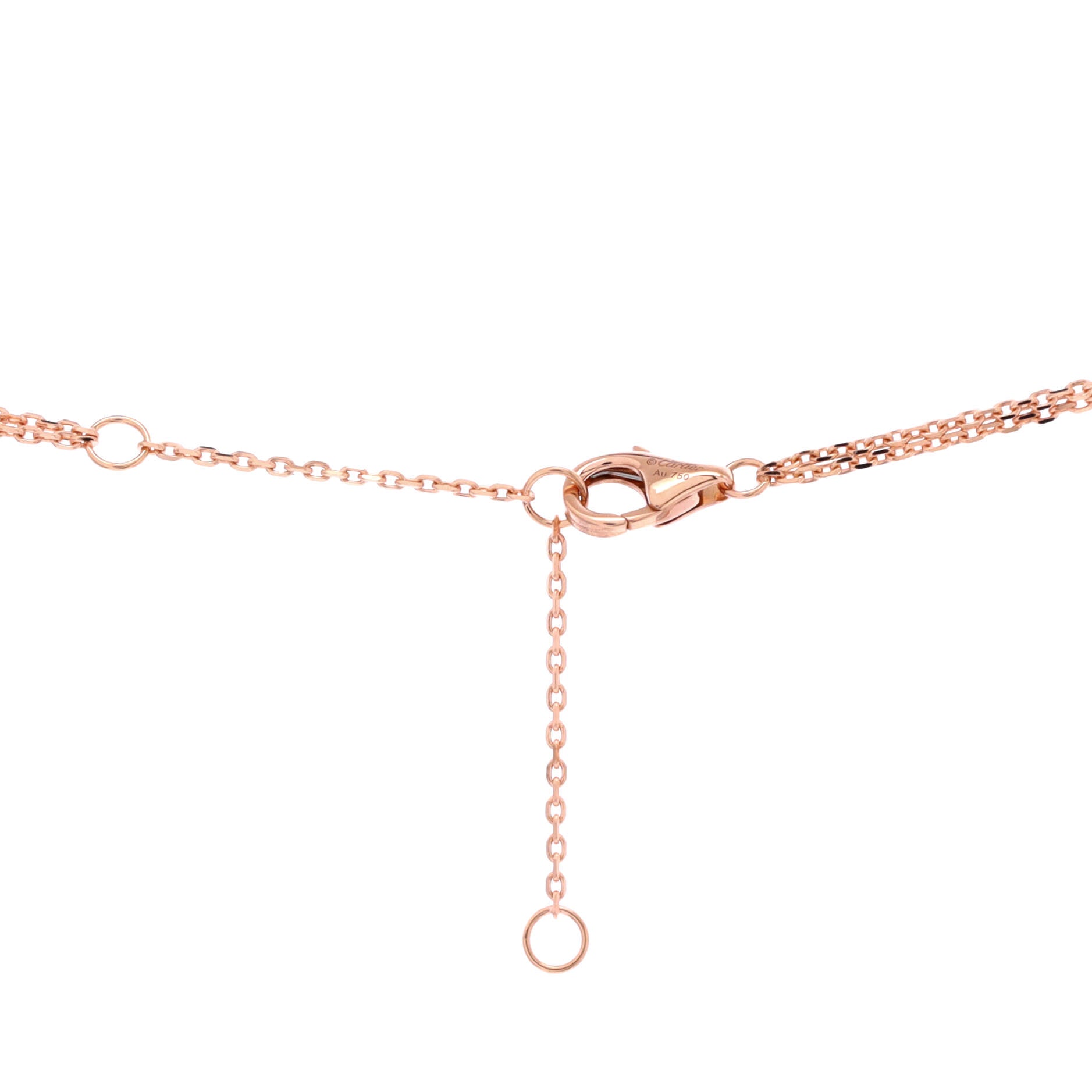 Trinity Choker Necklace 18K Tricolor Gold