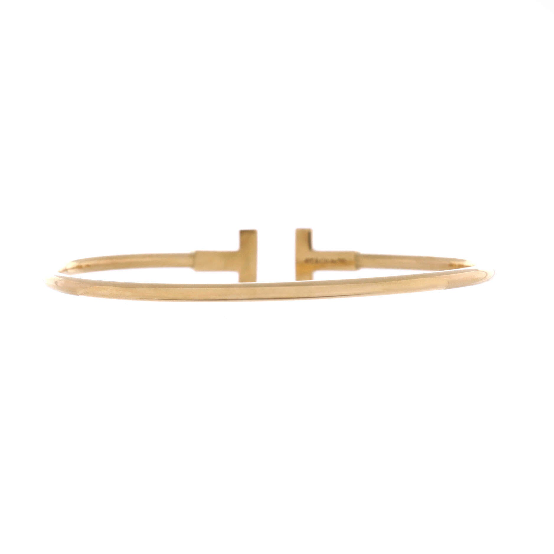 T Wire Bracelet 18K Yellow Gold