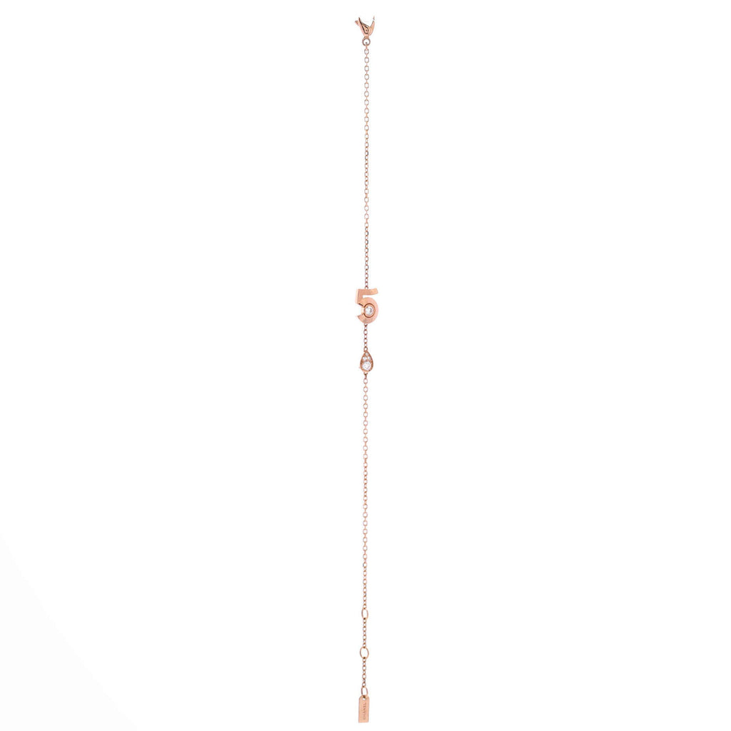 Extrait de No.5 Bracelet 18K Beige Gold with Diamonds