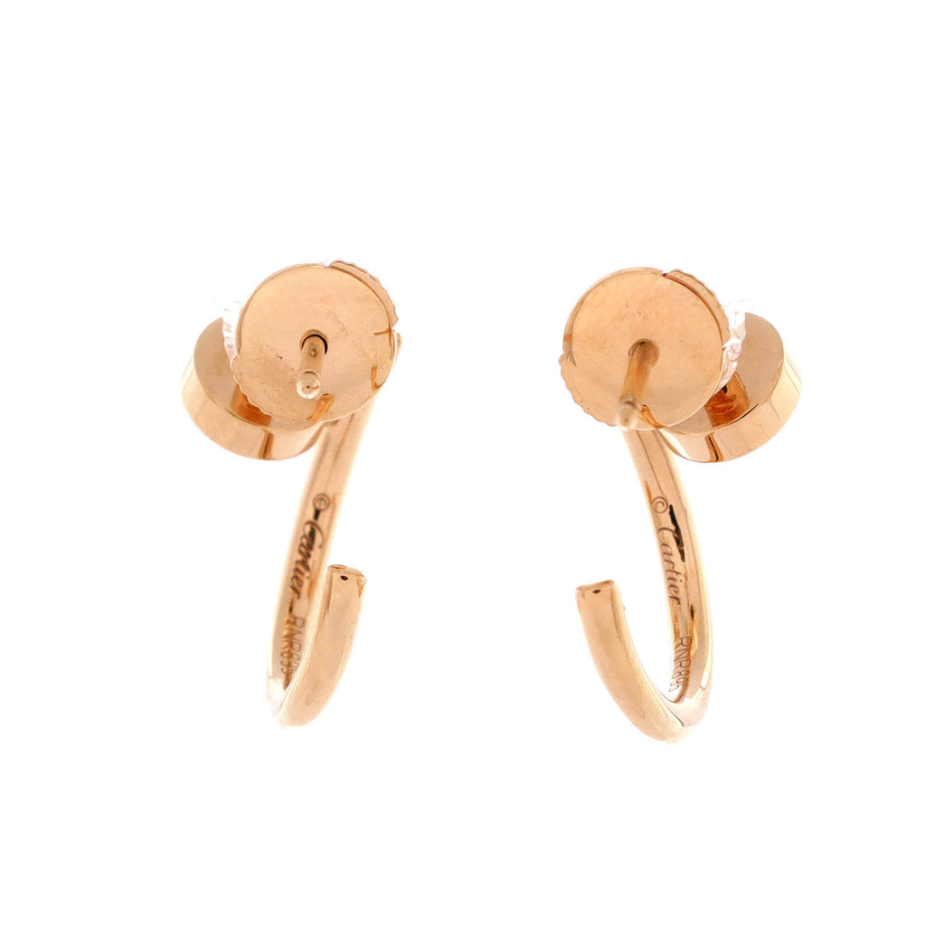Juste un Clou Hoop Earrings 18K Yellow Gold Small