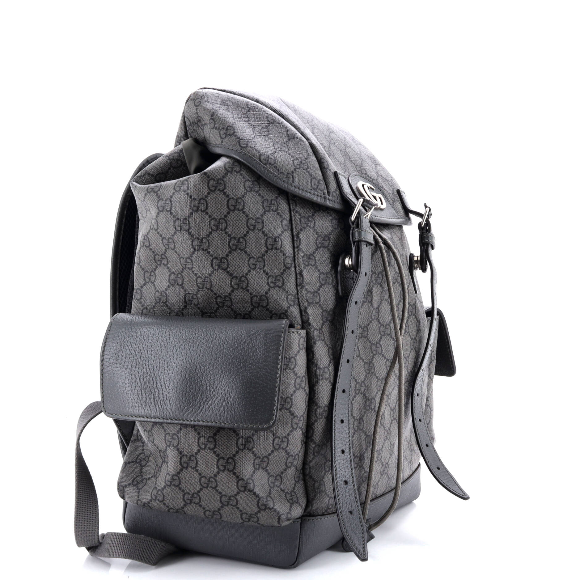 Ophidia Flap Backpack GG Coated Canvas Medium