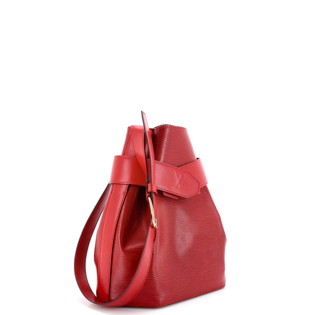 Vintage Sac d'Epaule Handbag Epi Leather PM