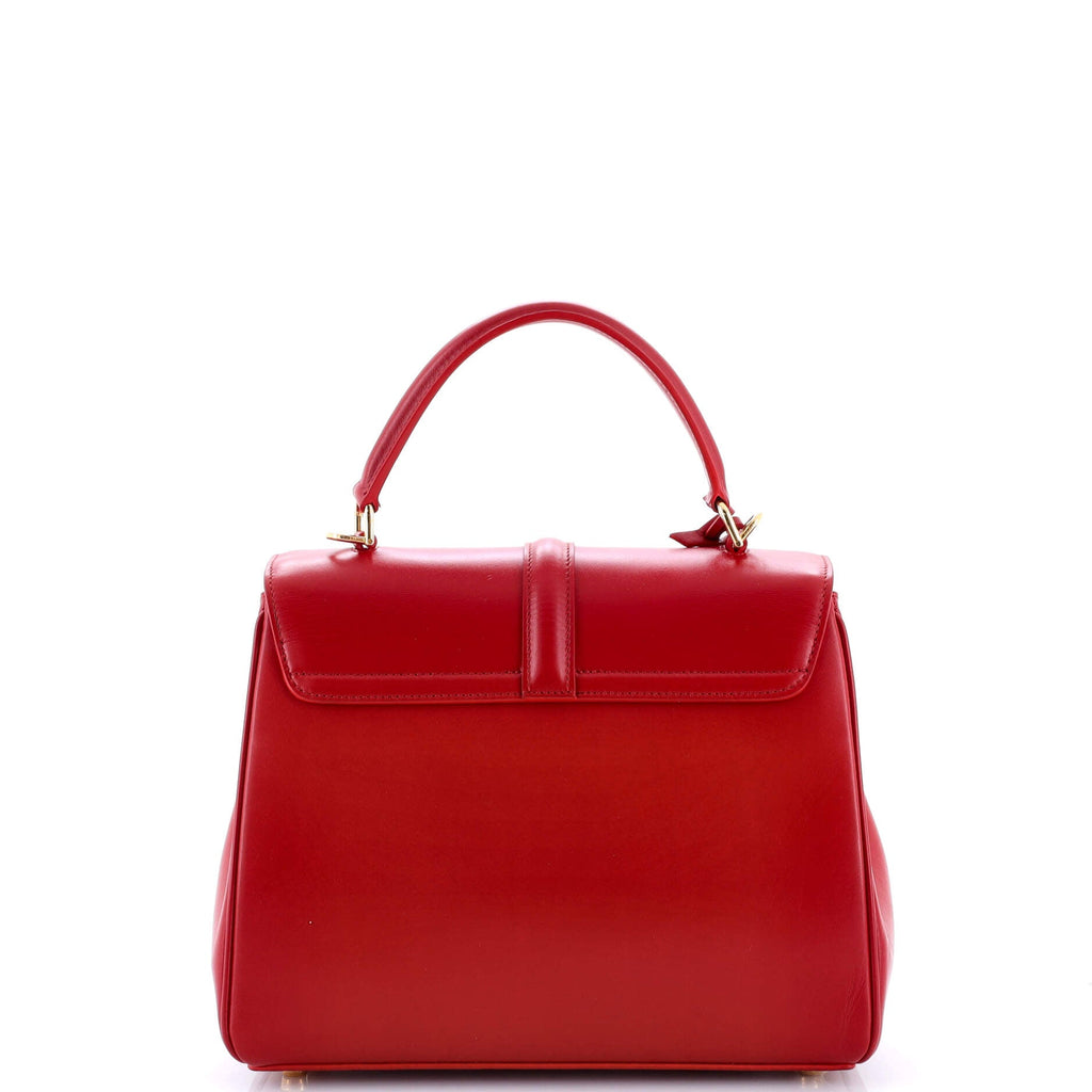 16 Top Handle Bag Smooth Calfskin Small