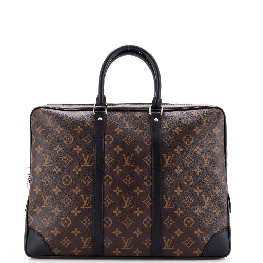 Porte-Documents Voyage Bag Macassar Monogram Canvas