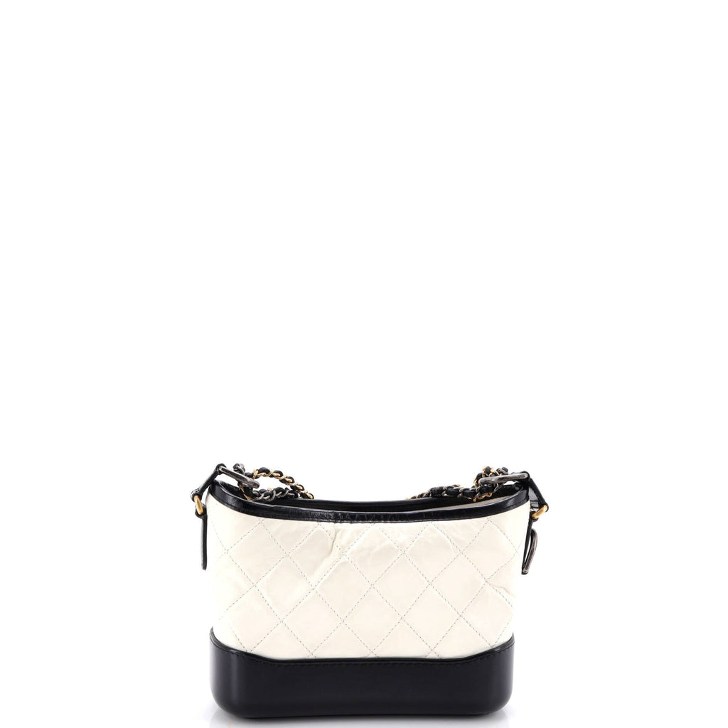 Gabrielle Hobo Quilted Aged Calfskin Small