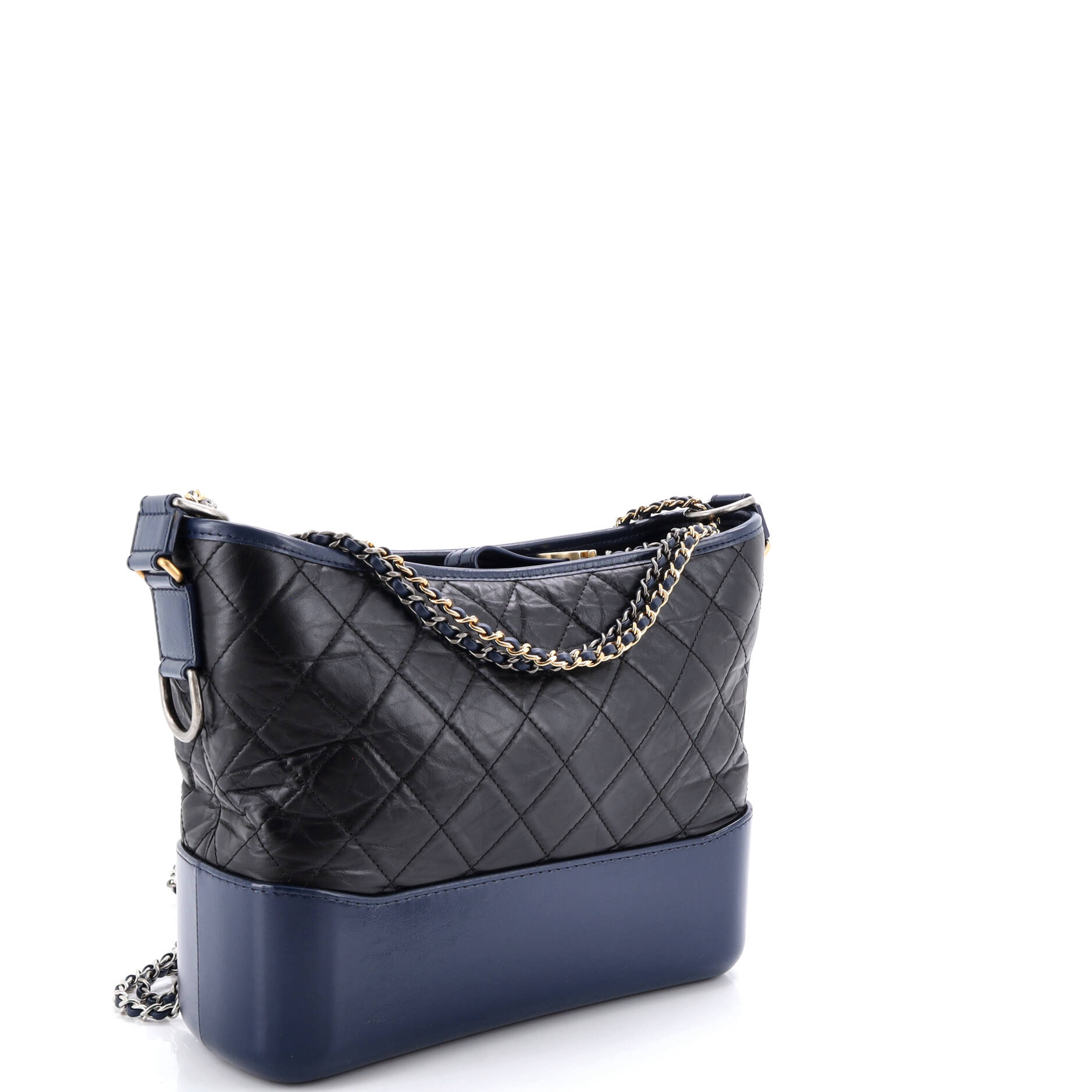 Gabrielle Hobo Quilted Aged Calfskin Medium