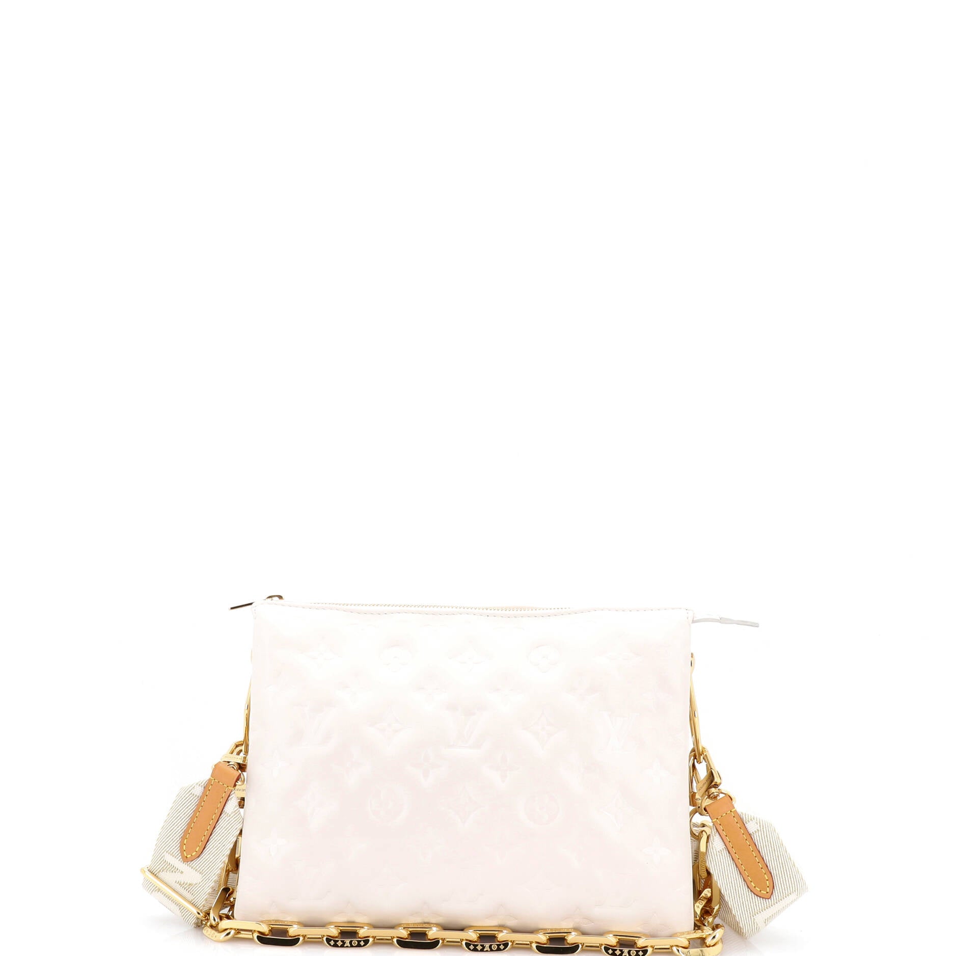 Coussin Bag Monogram Embossed Lambskin PM