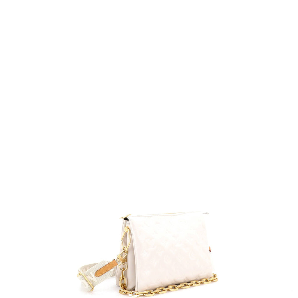 Coussin Bag Monogram Embossed Lambskin PM