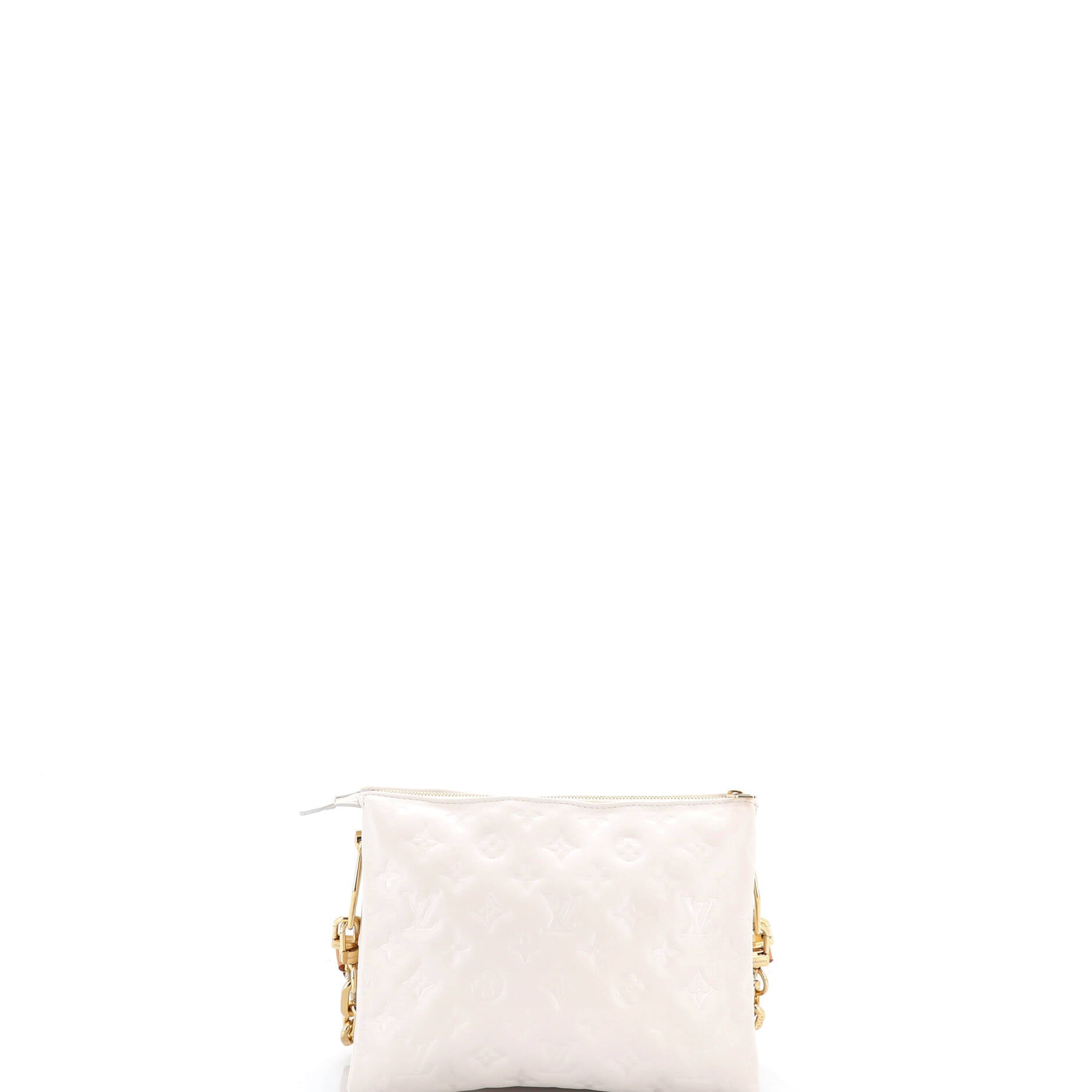Coussin Bag Monogram Embossed Lambskin PM