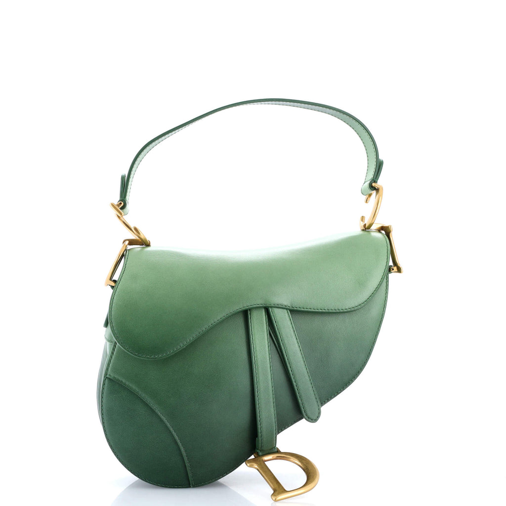 Saddle Handbag Gradient Leather Medium