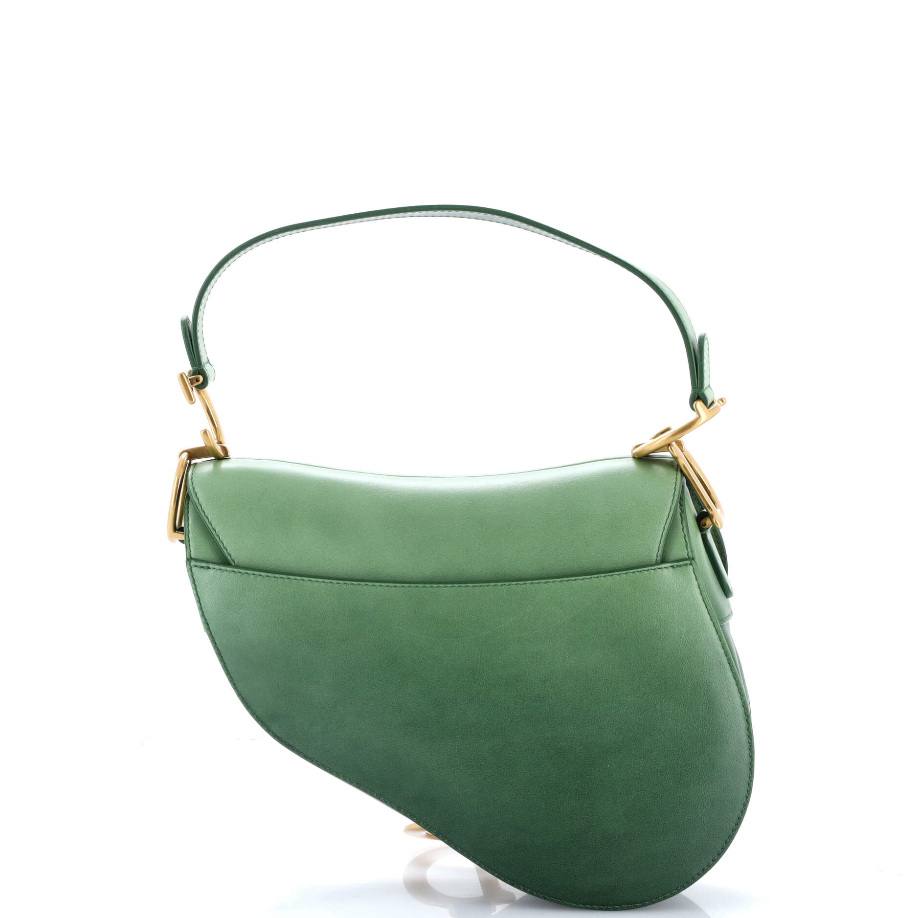 Saddle Handbag Gradient Leather Medium