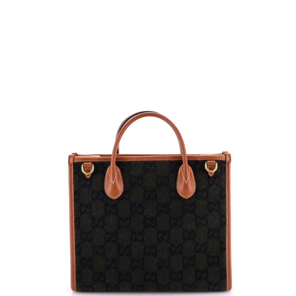 Off The Grid Tote GG Wool Small