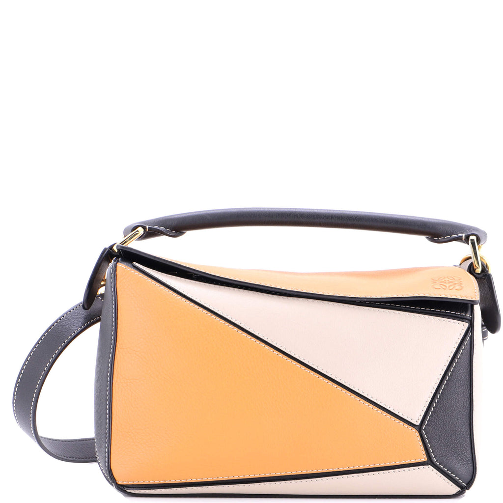 Puzzle Bag Leather Small