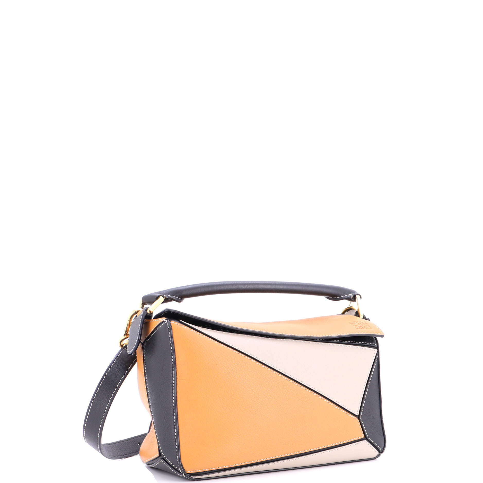Puzzle Bag Leather Small