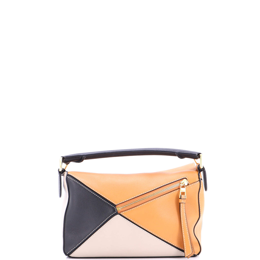 Puzzle Bag Leather Small