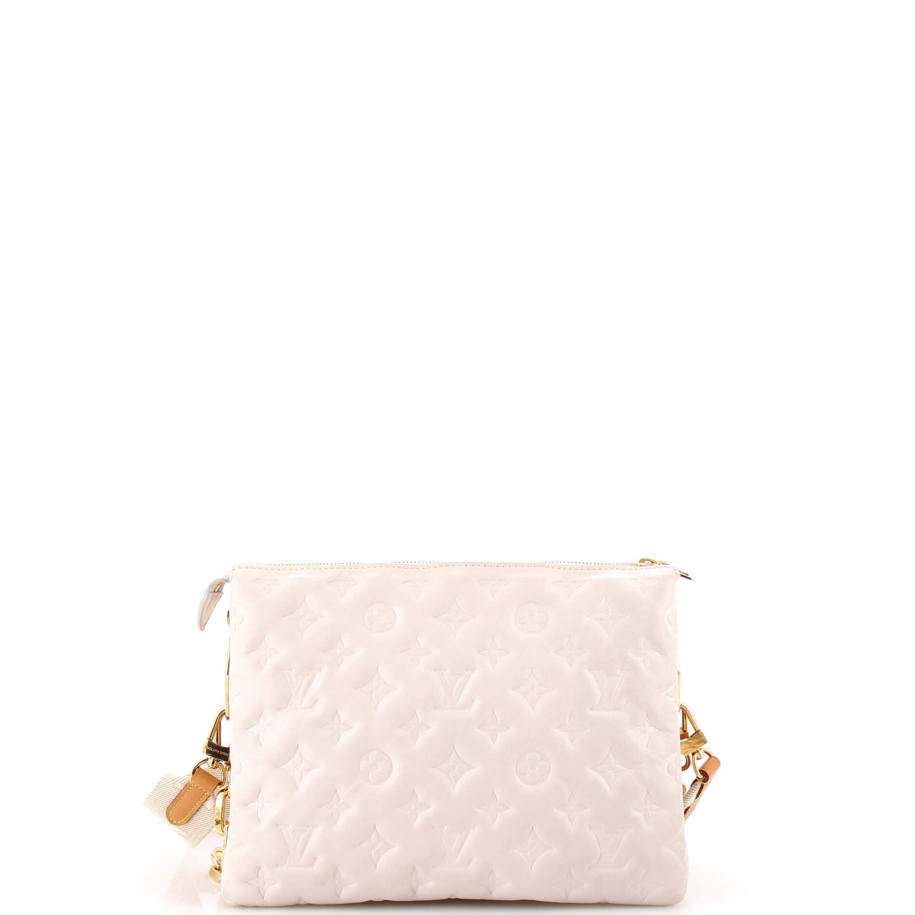 Coussin Bag Monogram Embossed Lambskin PM