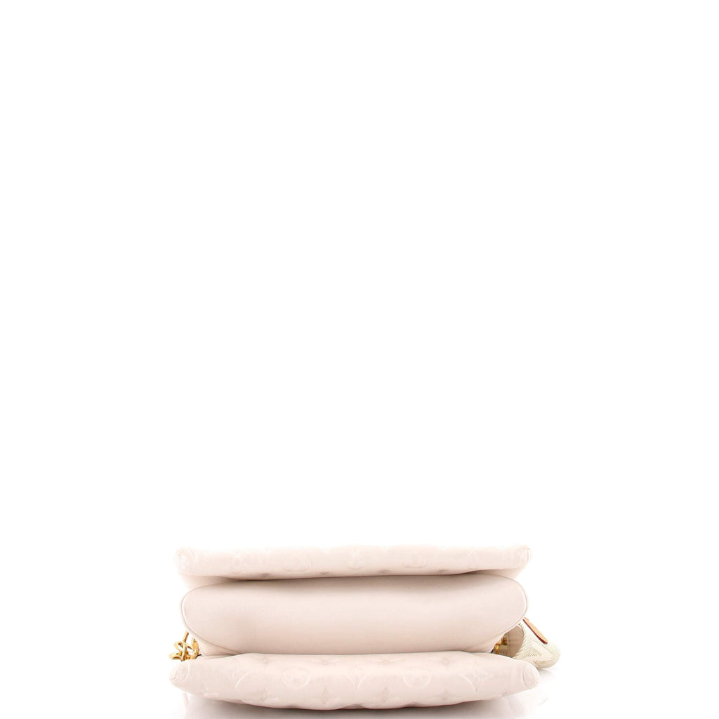 Coussin Bag Monogram Embossed Lambskin PM