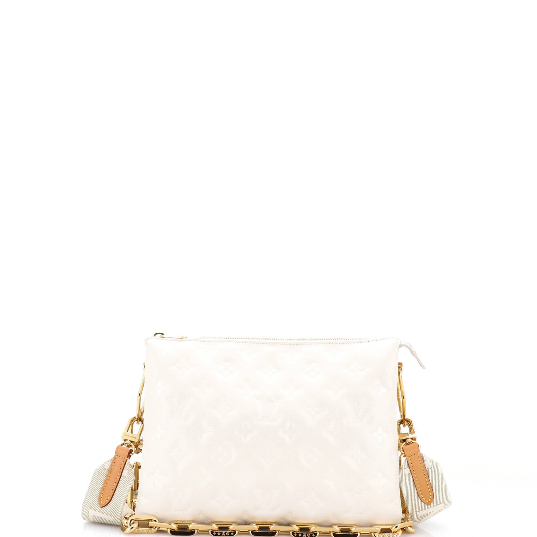 Coussin Bag Monogram Embossed Lambskin PM