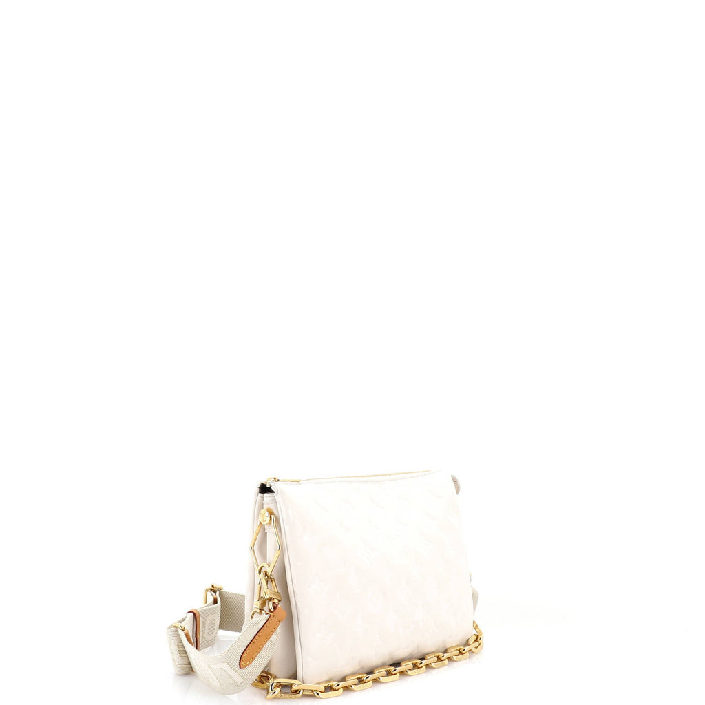 Coussin Bag Monogram Embossed Lambskin PM