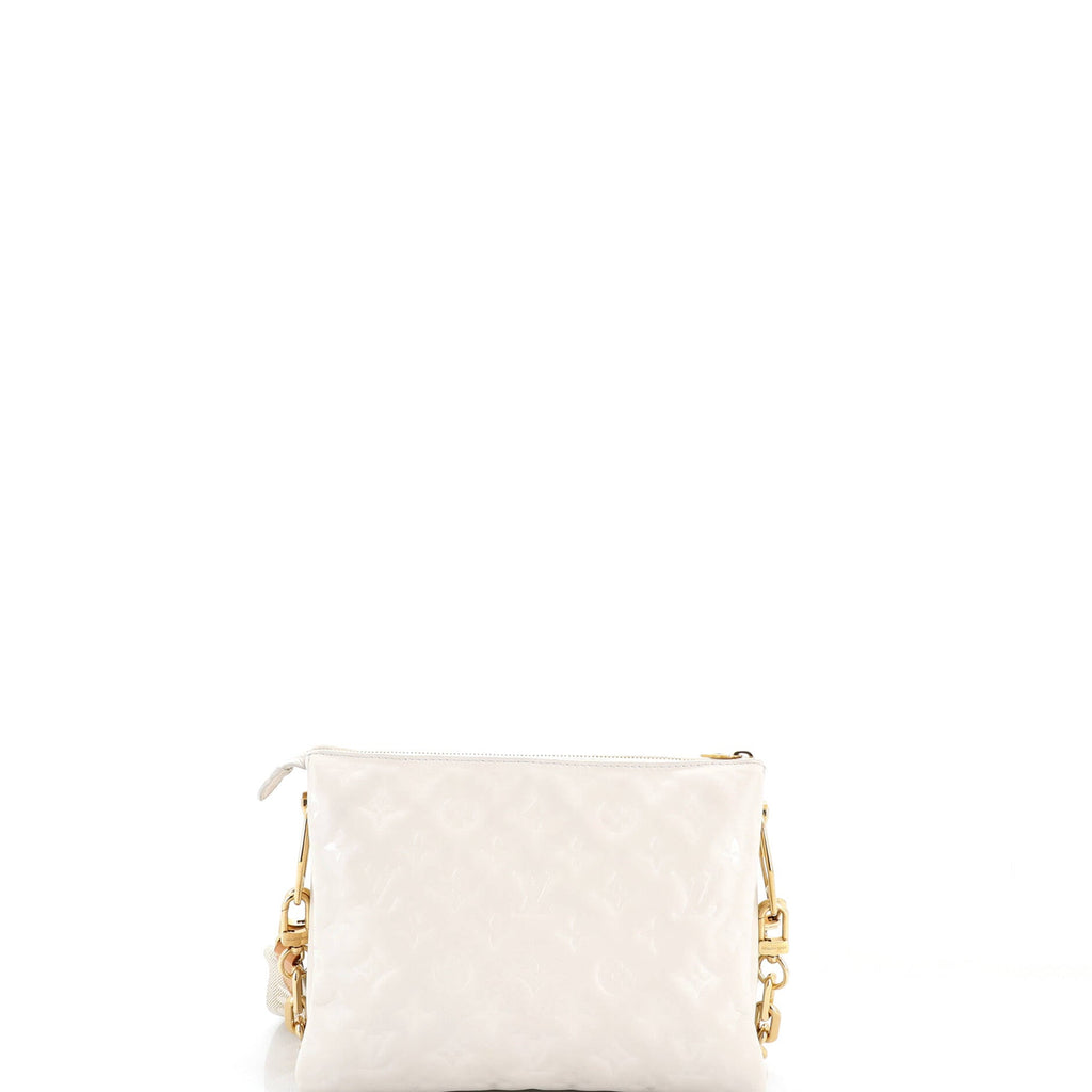 Coussin Bag Monogram Embossed Lambskin PM