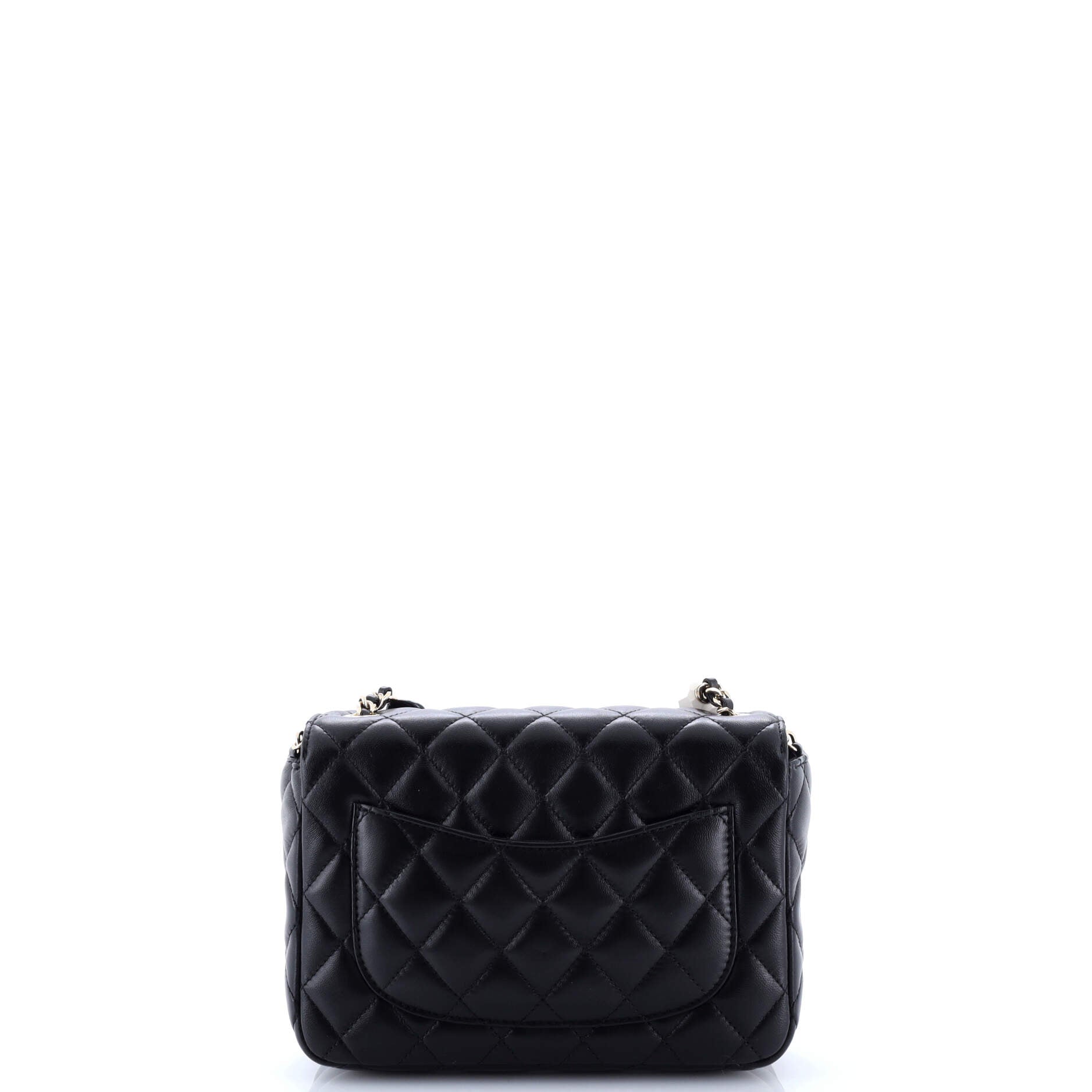 Candy Heart Flap Bag Quilted Lambskin Mini