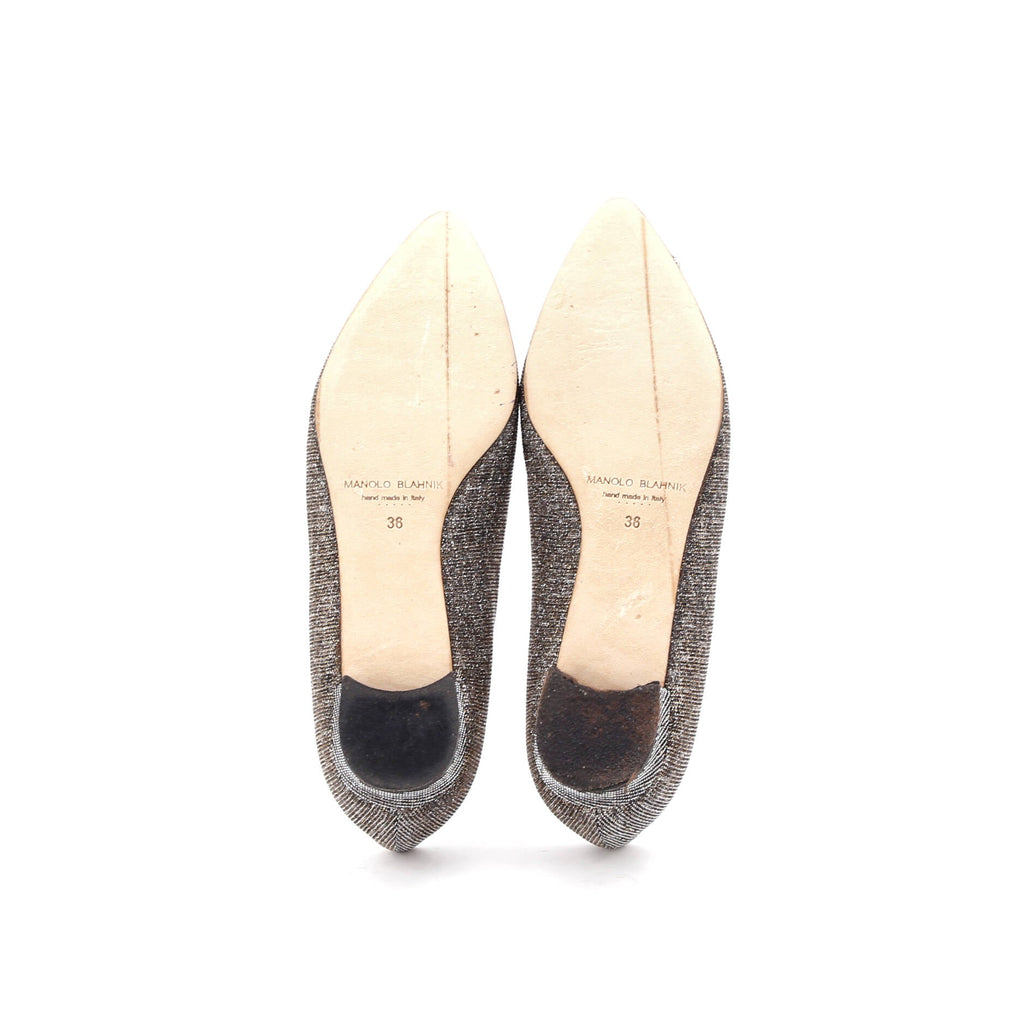 Women's Hangisi Flats Glitter Fabric