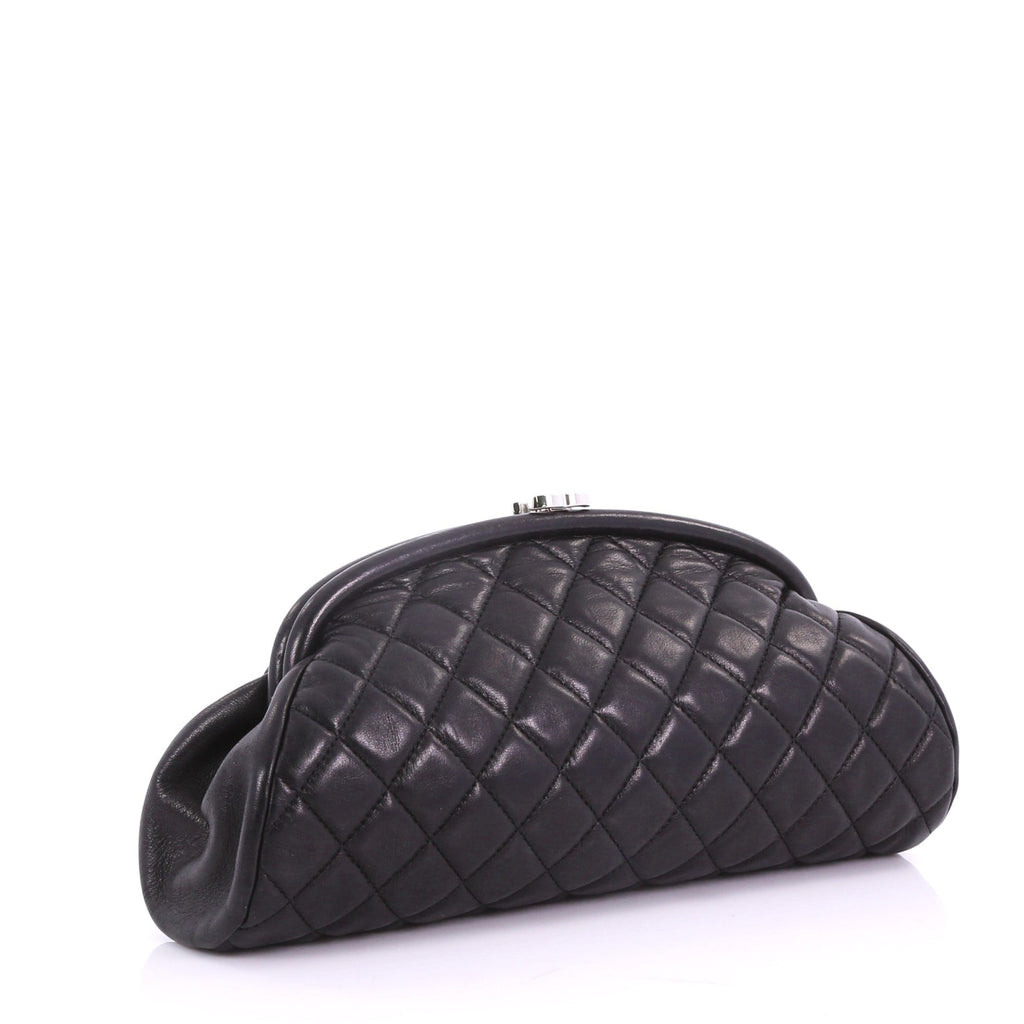 Timeless Clutch Quilted Lambskin