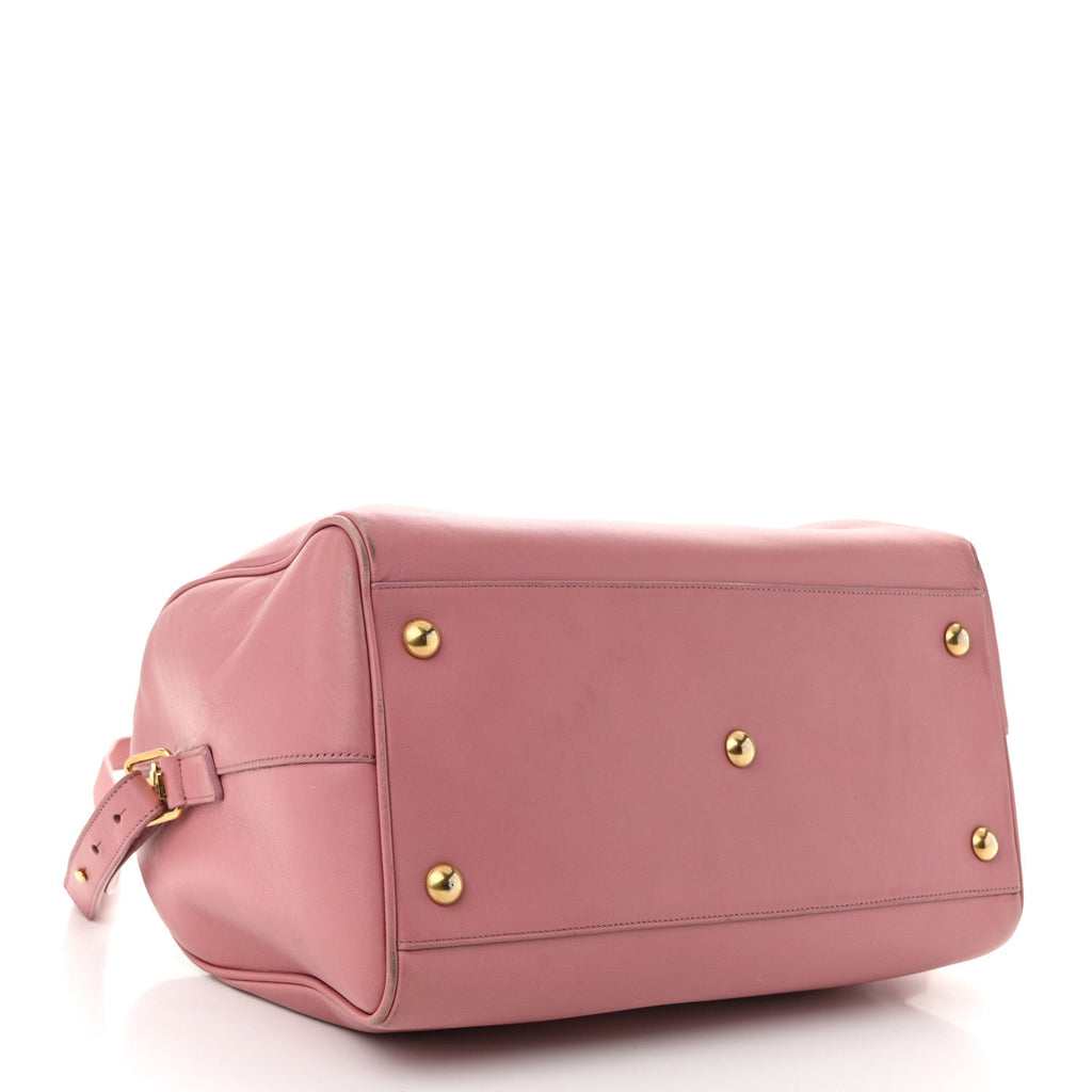 Calfskin Classic Duffle 6 Pink