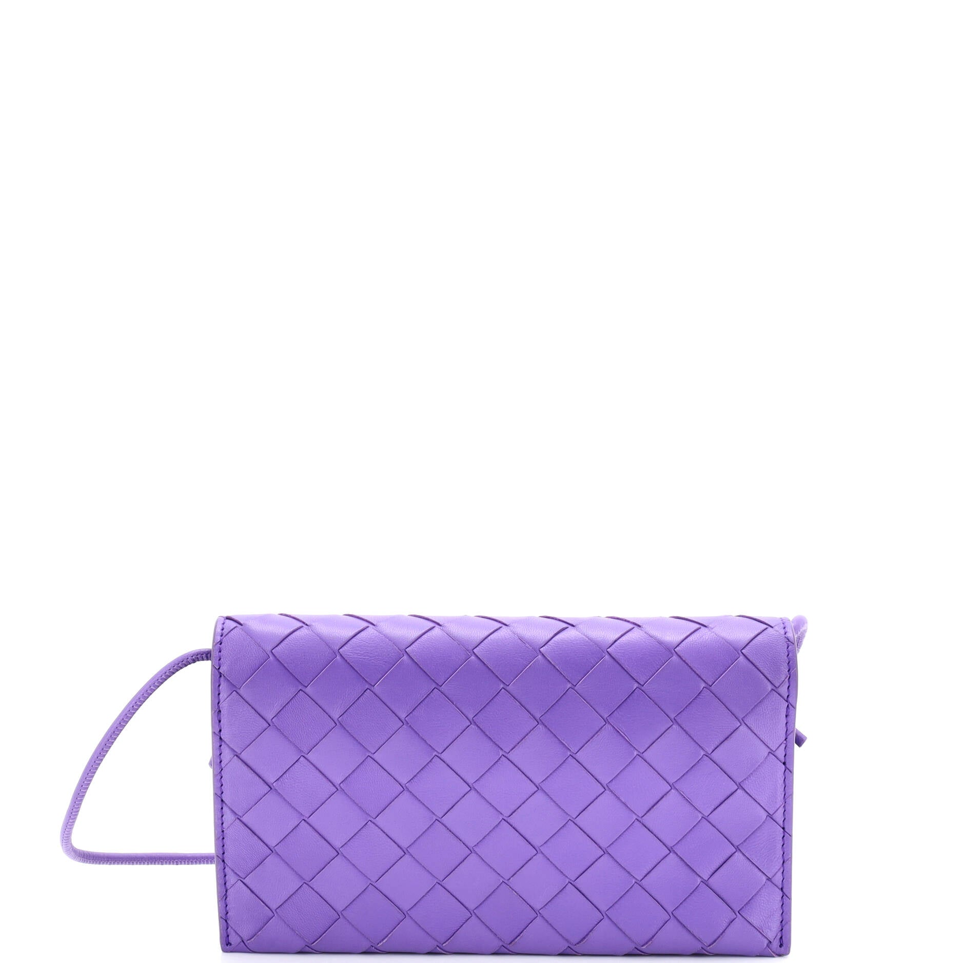 Wallet on Strap Intrecciato Nappa Mini