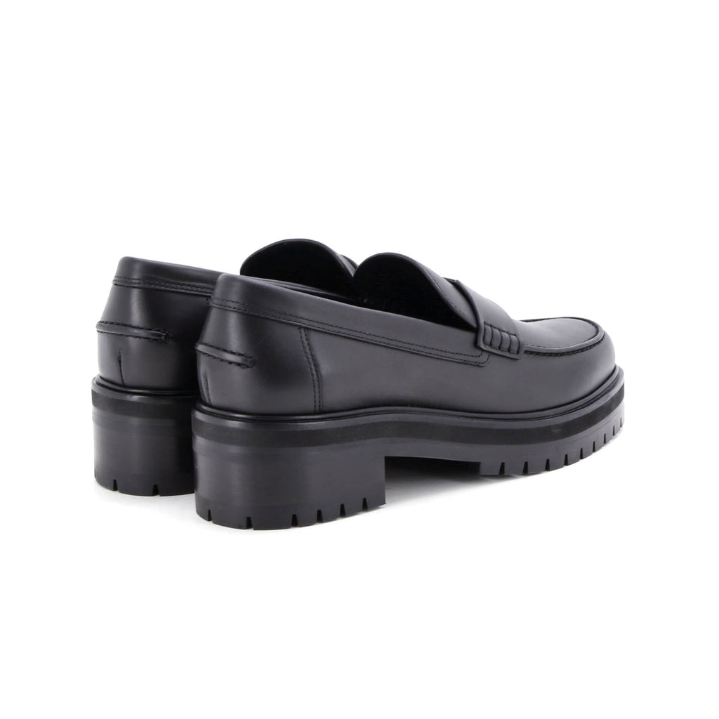 Women's Hitch Platform Loafers Leather