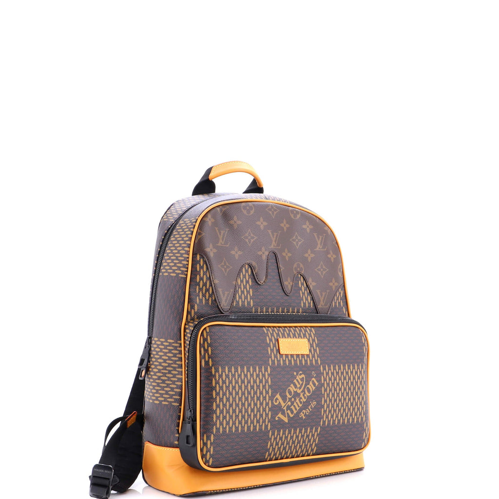 Nigo Campus Backpack Limited Edition Giant Damier and Monogram Canvas