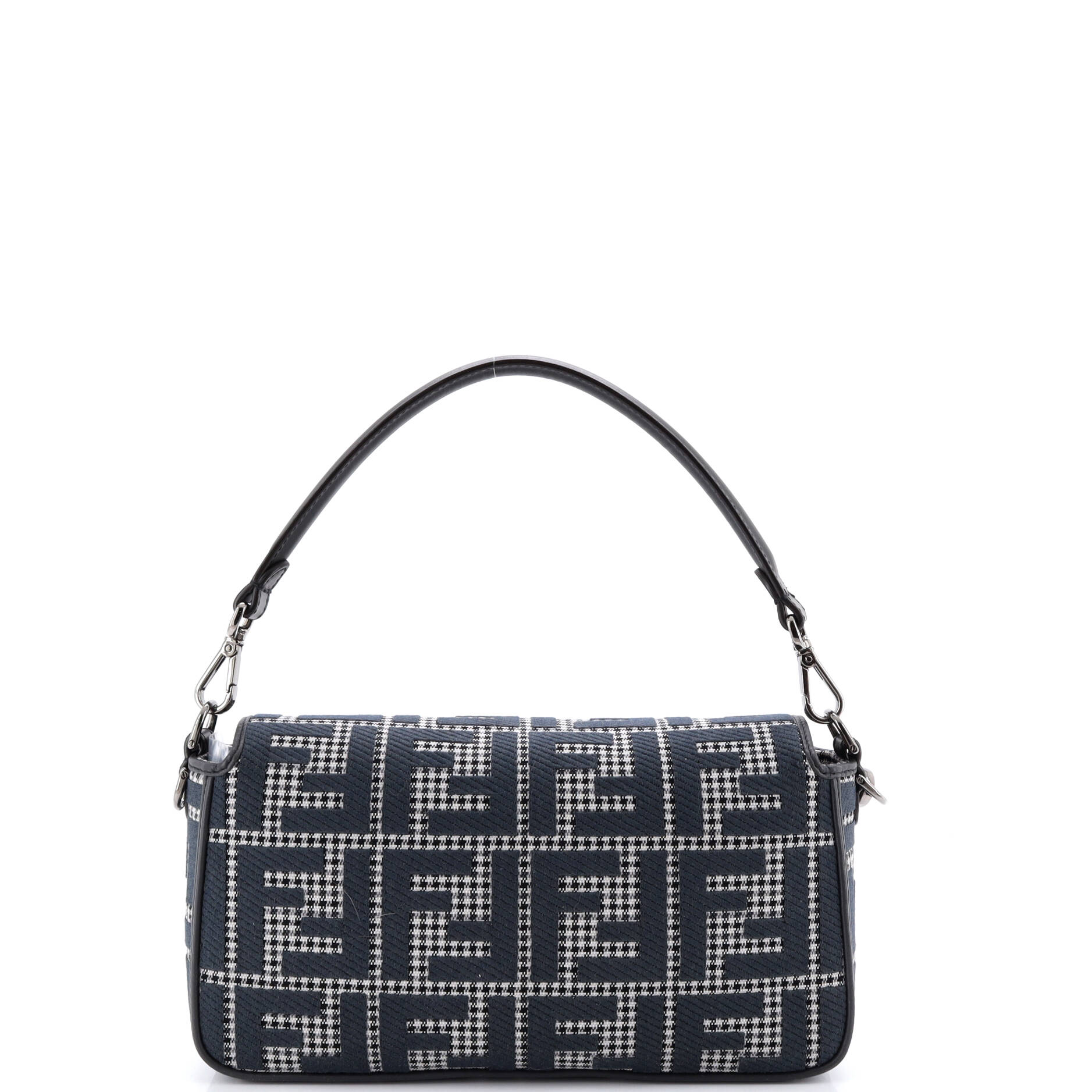 Baguette NM Bag Zucca Houndstooth Wool Medium