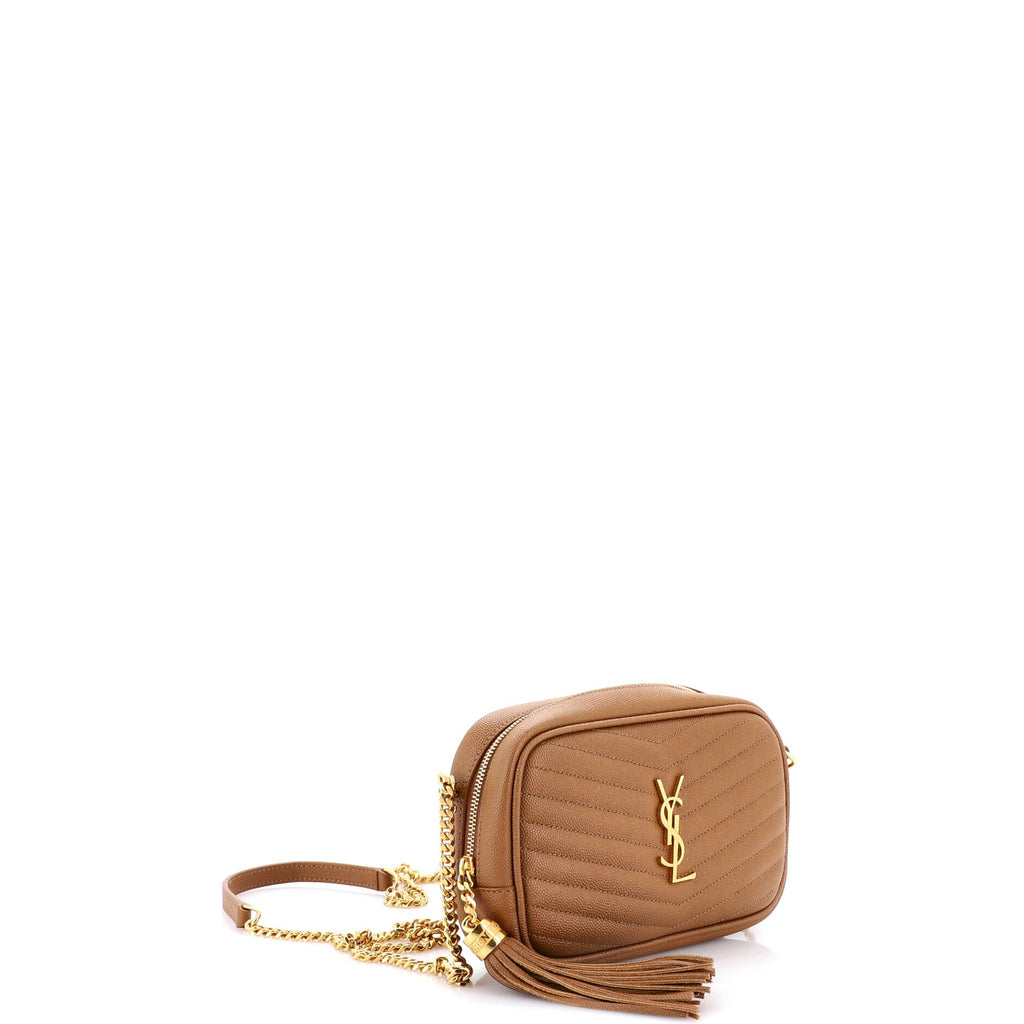 Lou Camera Bag Matelasse Chevron Leather Mini