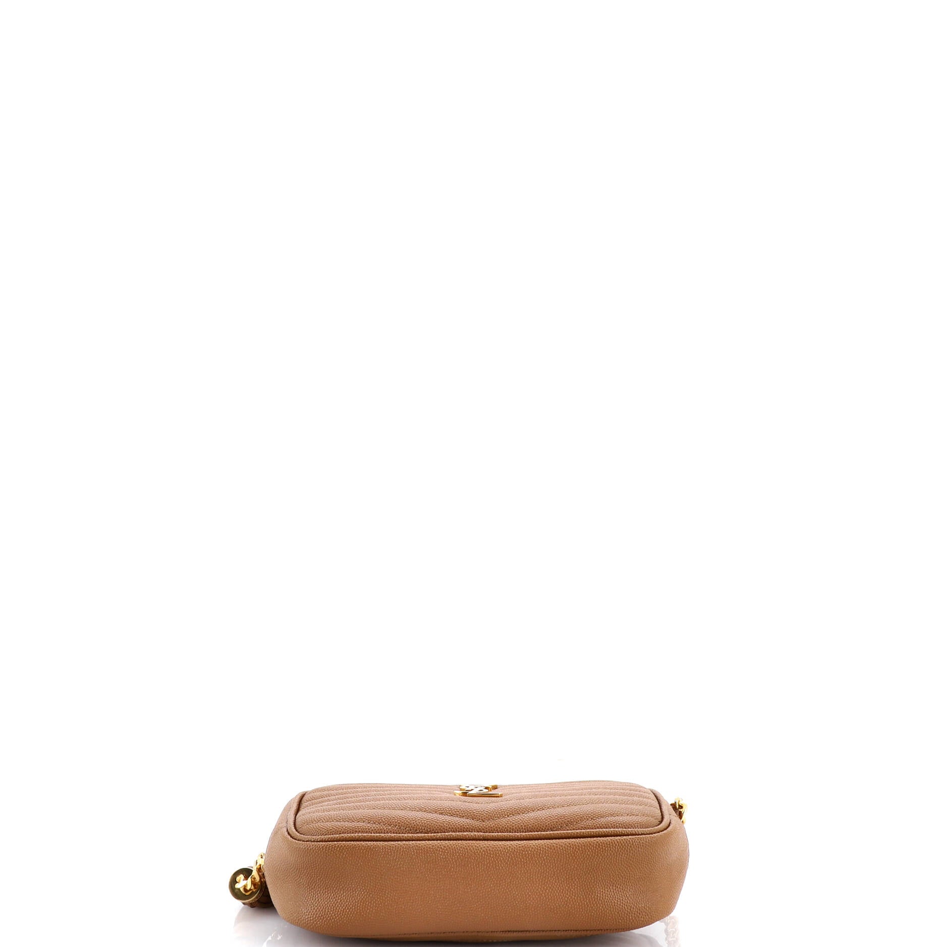 Lou Camera Bag Matelasse Chevron Leather Mini