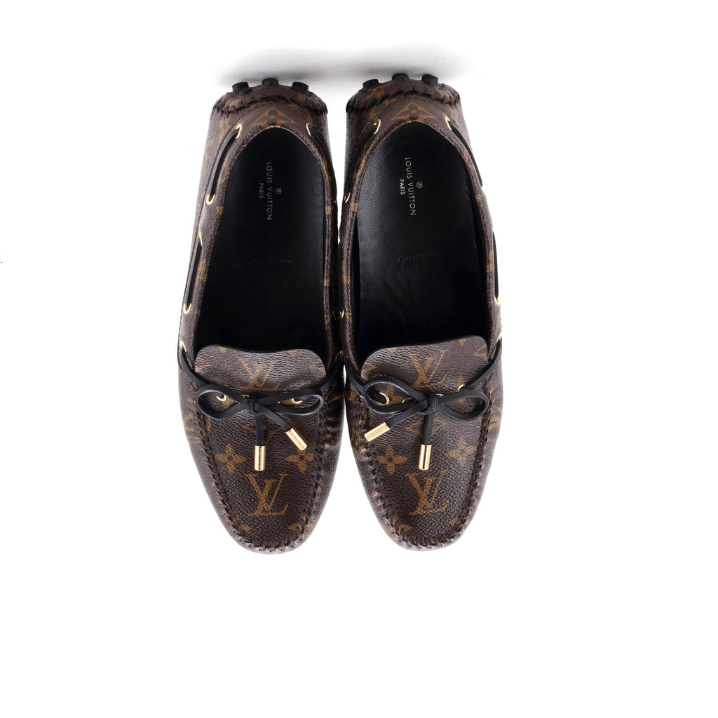 Women's Gloria Flat Loafers Monogram Canvas