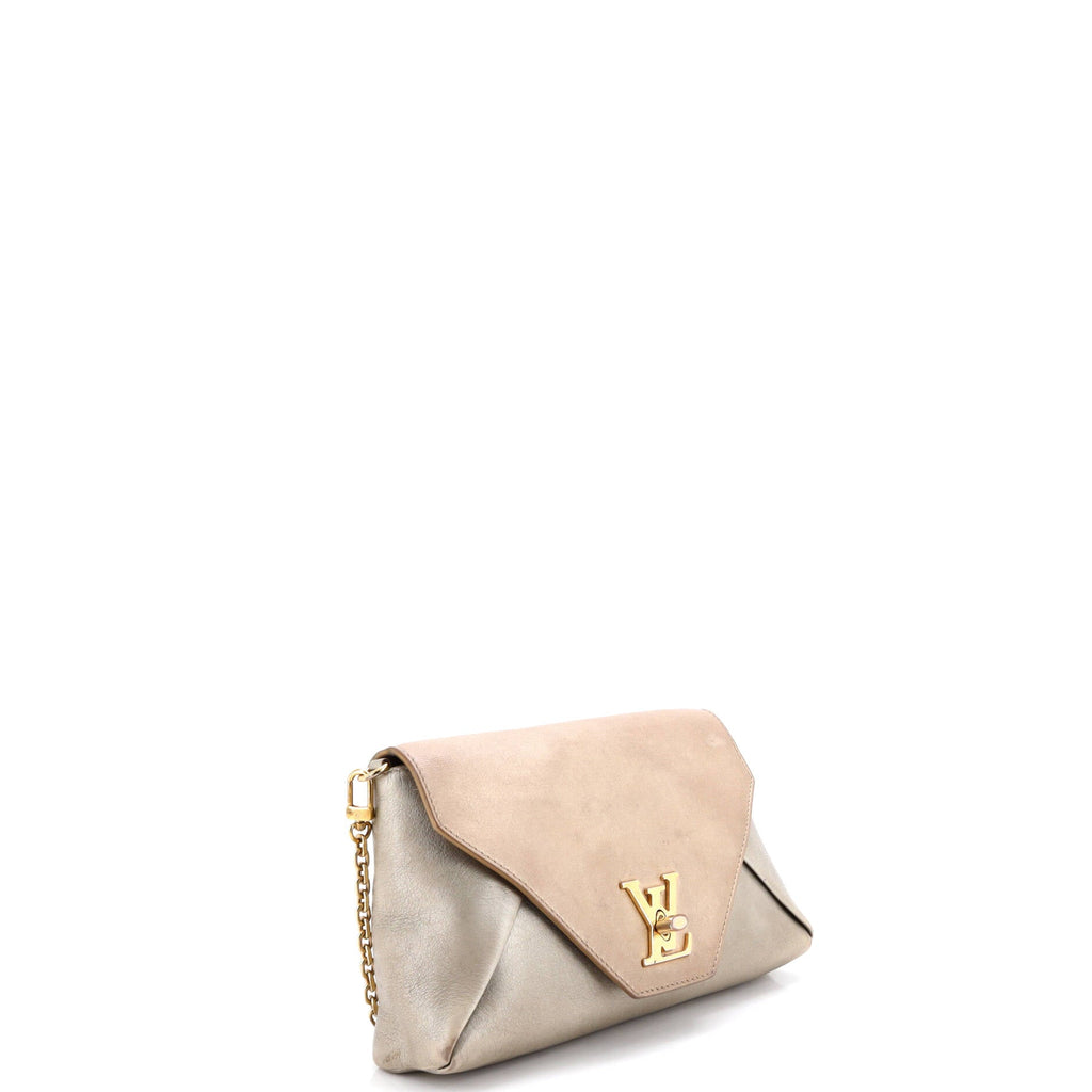 Love Note Chain Clutch Leather