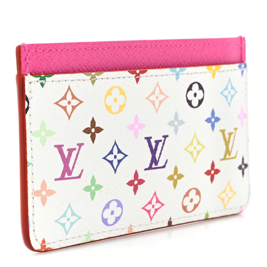 LV X TM Monogram Multicolor  Holder Kawaii Pink
