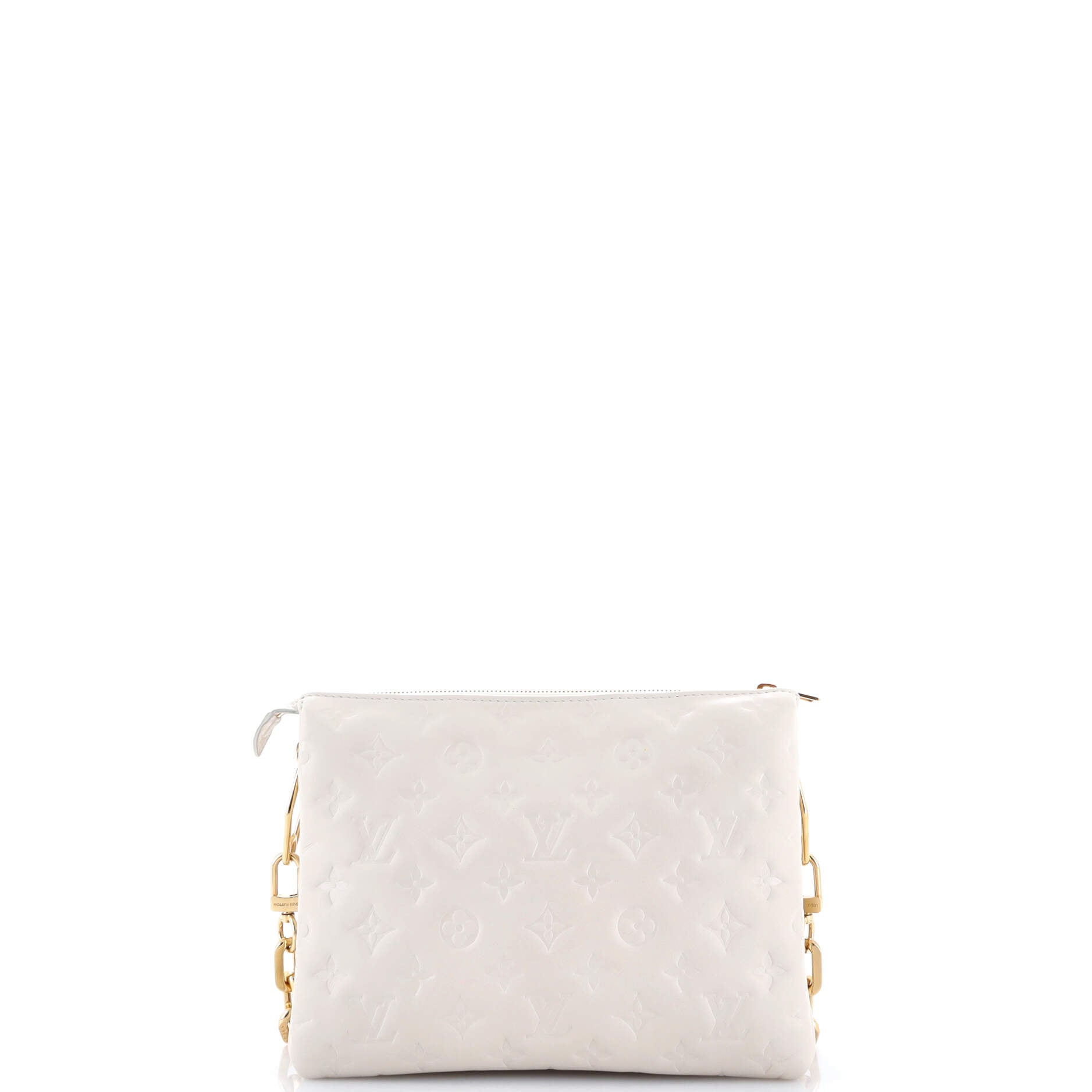 Coussin Bag Monogram Embossed Lambskin PM