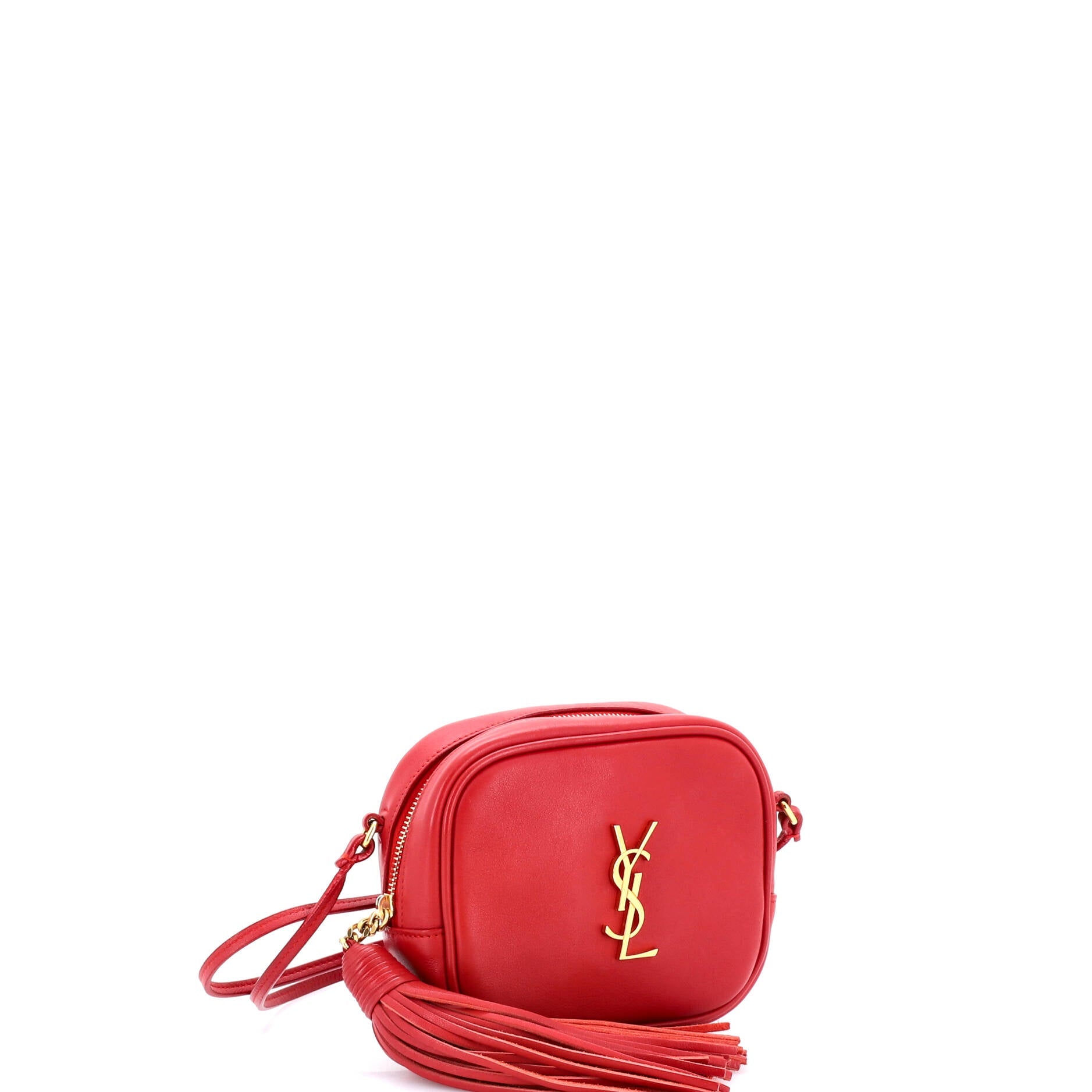 Classic Monogram Blogger Crossbody Bag Leather Small