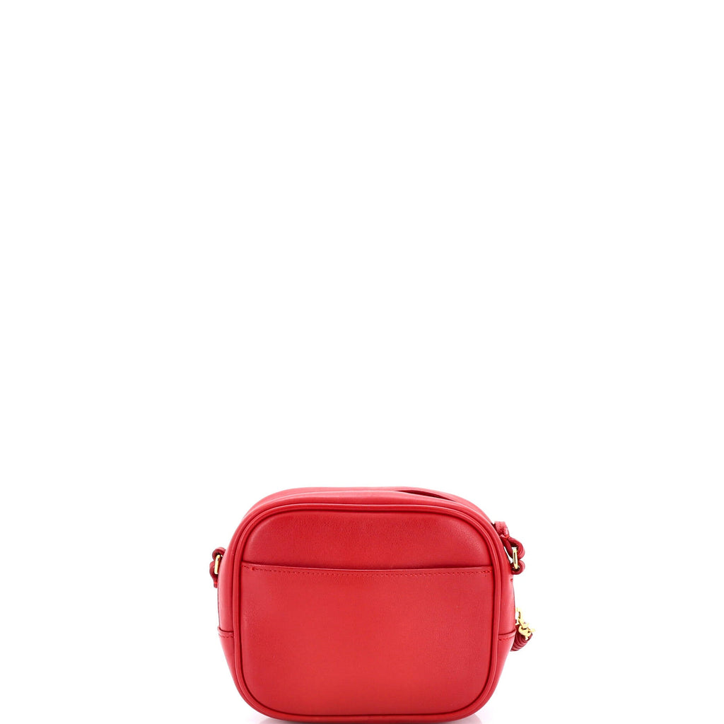 Classic Monogram Blogger Crossbody Bag Leather Small