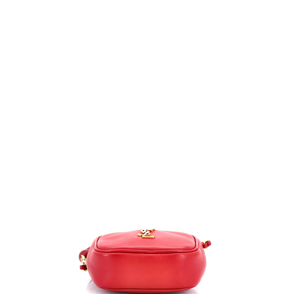 Classic Monogram Blogger Crossbody Bag Leather Small