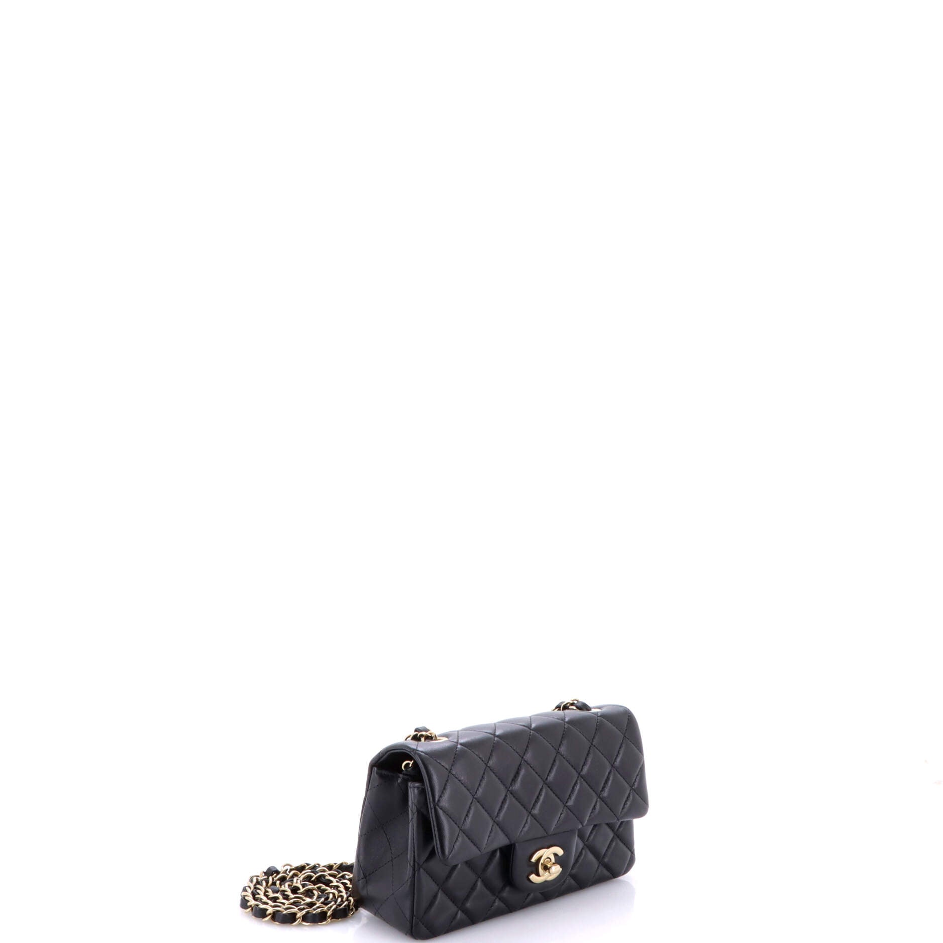 Classic Single Flap Bag Quilted Lambskin Mini